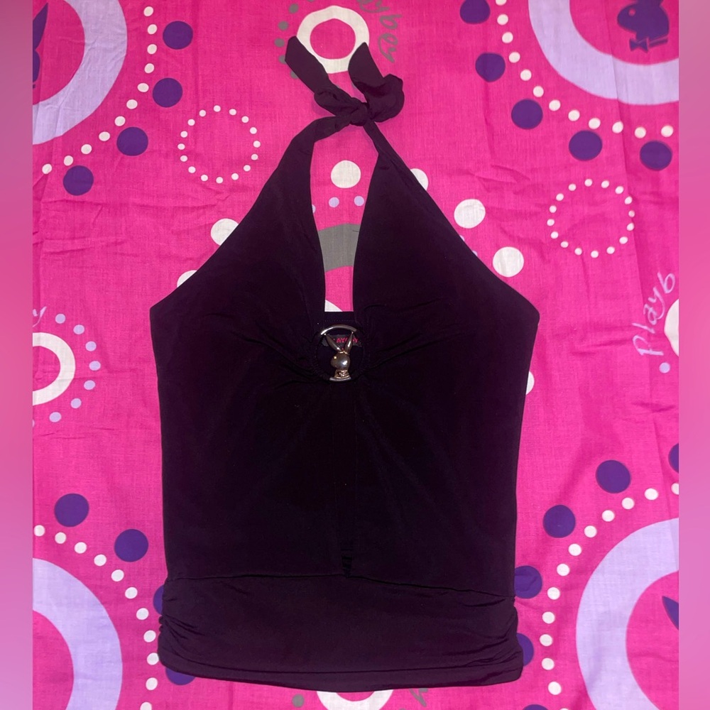 Vintage playboy halter top